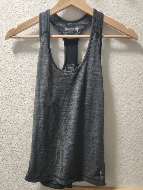 Smartwool Tops - Smartwool Tank Top Womens Small Grey Hiking Camping Running
